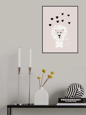 Cool lion neutral colors