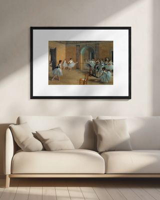 The Dance Foyer At the Opera On the Rue Le Peletier No.2