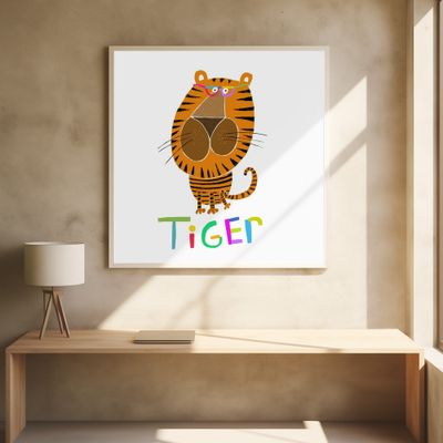 Dal 122b Tiger Dots 35x35