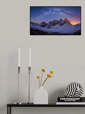 Baita Segantini Under The Night Sky