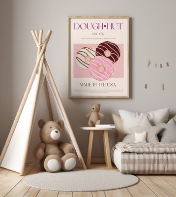Doughnut Print