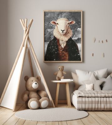 Sheep - a Winter Portrait