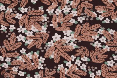 Autumn Blossom Pattern