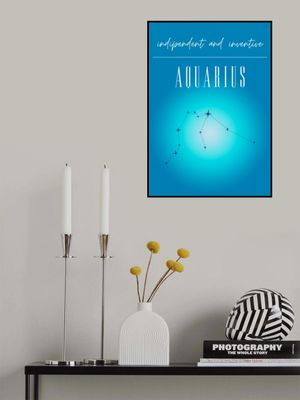 Aquarius Zodiac Print Art