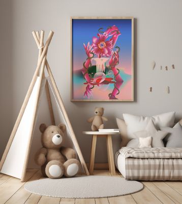 Flower On a Pedestal