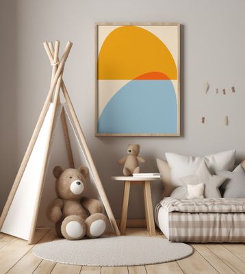 Mid Century Pastel 18