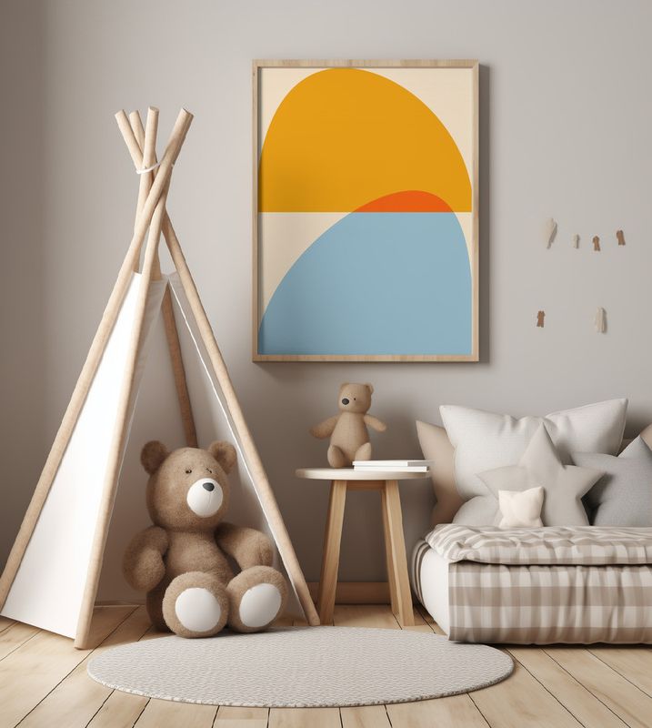 Mid Century Pastel 18