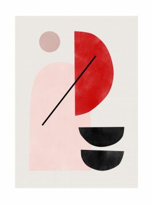 Geometric Shapes In A Minimalist Style