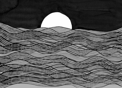 Luminous Moon High Tide