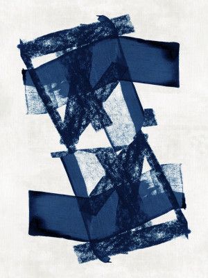 Abstract Blue Structure 3