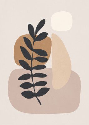Abstract Art  Minimal Plant