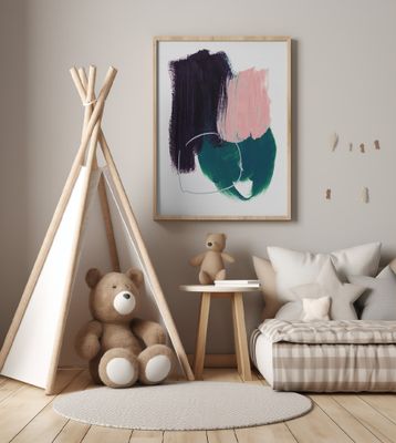 Abstract Brush Strokes 10