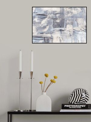 Textured Brushstrokes with Muted Tones