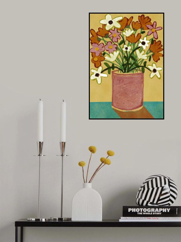 Wild flowers in vase