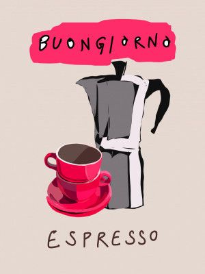 Buongiorno Espresso Poster