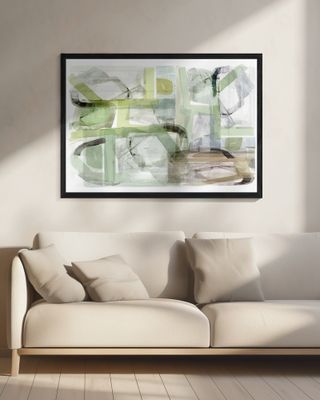 Sage &amp; Earth Abstract Geometric 1