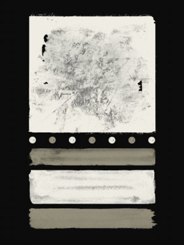 Midnight Cream Delight Abstraction