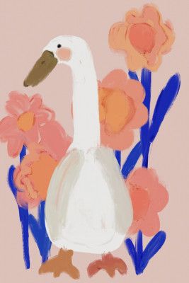 Goose in Bloom