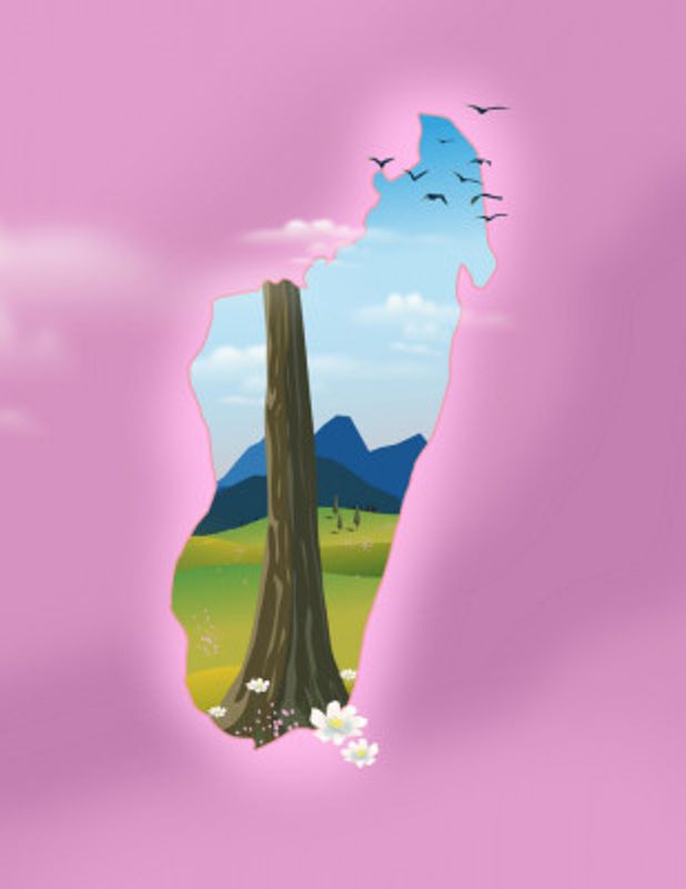 Madagascar Travel Map