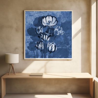 Tulips   Shades of Blue