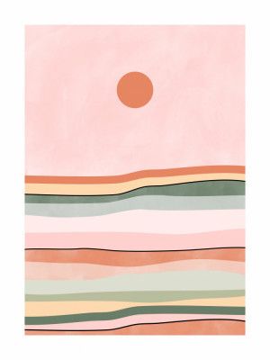 Serene Horizon Lines