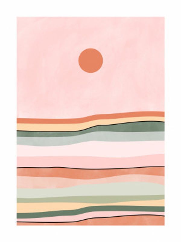 Serene Horizon Lines