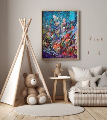 Burst of Blooming Light