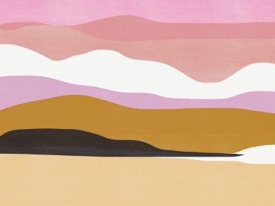 Colorful Abstract Landscape