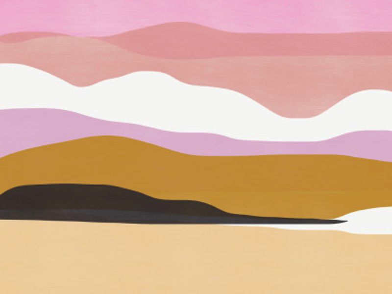 Colorful Abstract Landscape