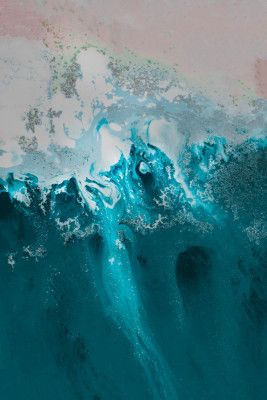 Water Vibrant Aqua  Drop Off Trickle