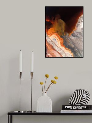 Aerial View of a Abstract Landscape