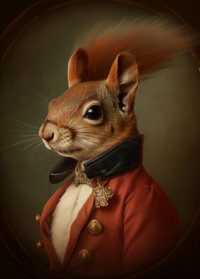 Squirrel Portrait