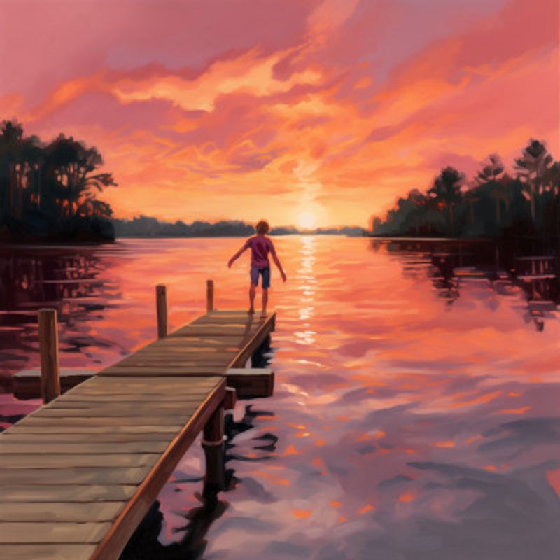 A Beautiful Morning By the Lake