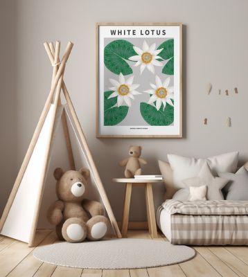 White Lotus - National flower of Vietnam