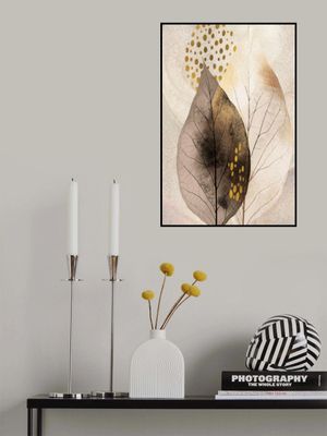 Leaves in Burnt Umber