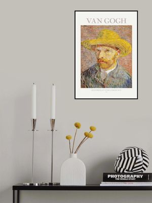 Self Portrait With Straw Hat