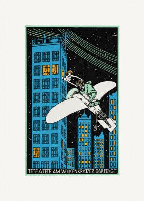 Tête Á Tête On the 968th Floor of a Skyscraper