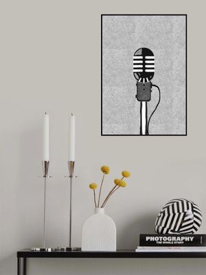 Vintage Design Microphone