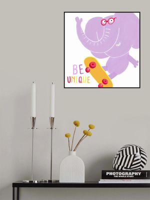 Be Cool! Funny Elephant Skates at the Skatepark by Carla Daly