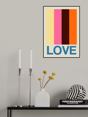 Retro Stripe LOVE Summer Fruits