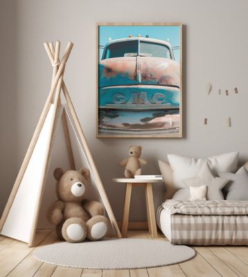 Vintage Rusted GMC Truck