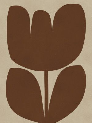 Bold Tulip Silhouette