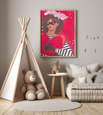 Portrait woman you stole my heart