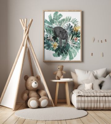 Tropical Jungle Panther