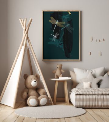 Midnight Dragonflies