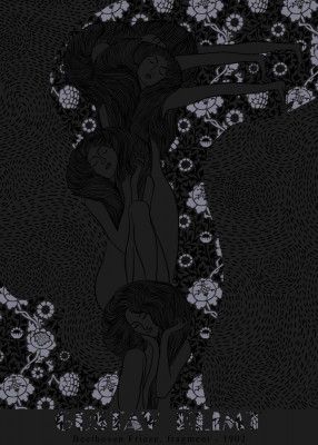 Beethoven Frieze G.klimt By Catsanddotz 5 To 7      30 X 42 Inch