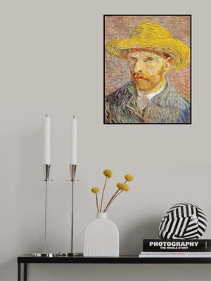 Self Portrait With Straw Hat