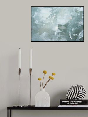 Green and White Acrylic