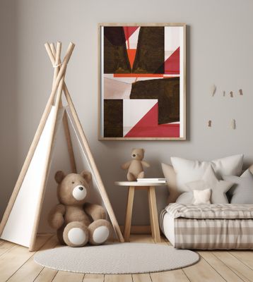 Colorful Bold Geometric Shapes