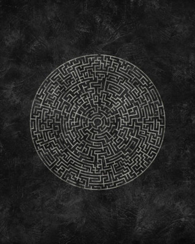 The Circular Journey Maze